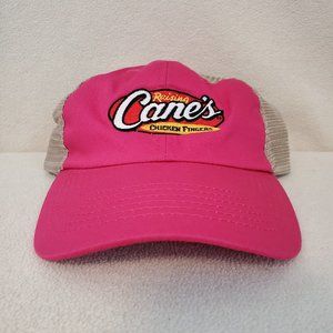Raising Cane's Logo Crew Trucker Hat Pink